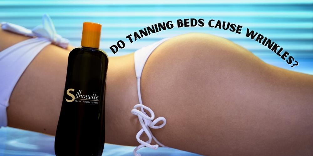 do tanning beds cause wrinkles